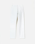Jean 70S Straight - White With Rips