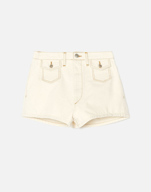 Short 70S Pocket - Rinsed Birch