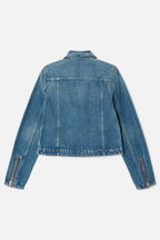Veste Slim Zip - Crafted Indigo