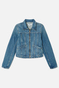 Veste Slim Zip - Crafted Indigo