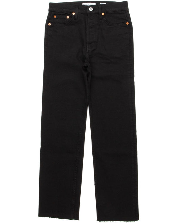 Jean 70S Stove Pipe - Jet Black