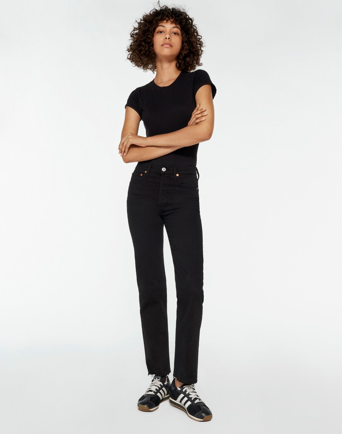 Jean 70S Stove Pipe - Jet Black