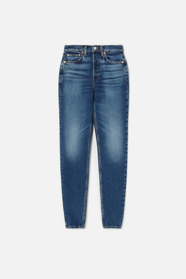 Jean 90S High Rise Skinny - Azzurro