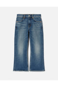 Jean Super Crop Flare - Distressed