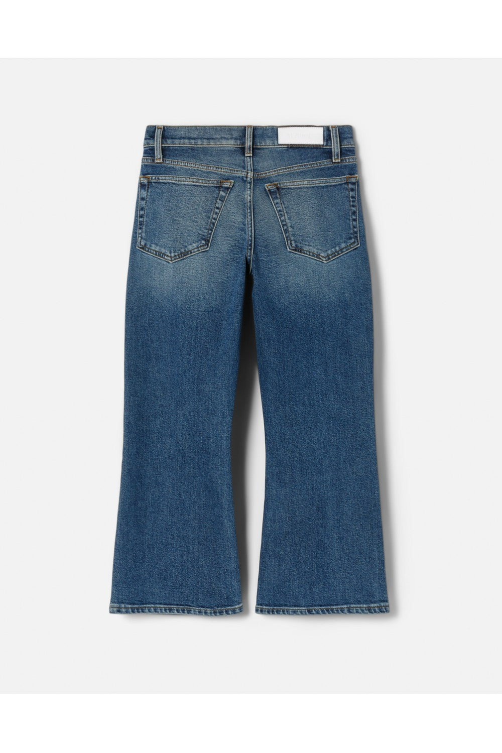 Jean Super Crop Flare - Distressed