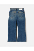 Jean Super Crop Flare - Distressed