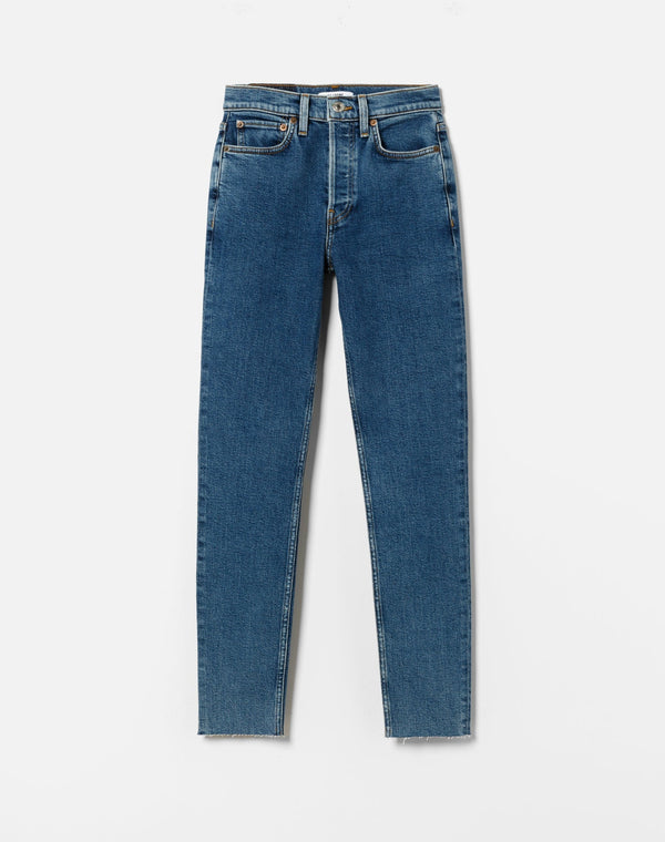 Jean 90S High Rise Ankle Crop - Saf