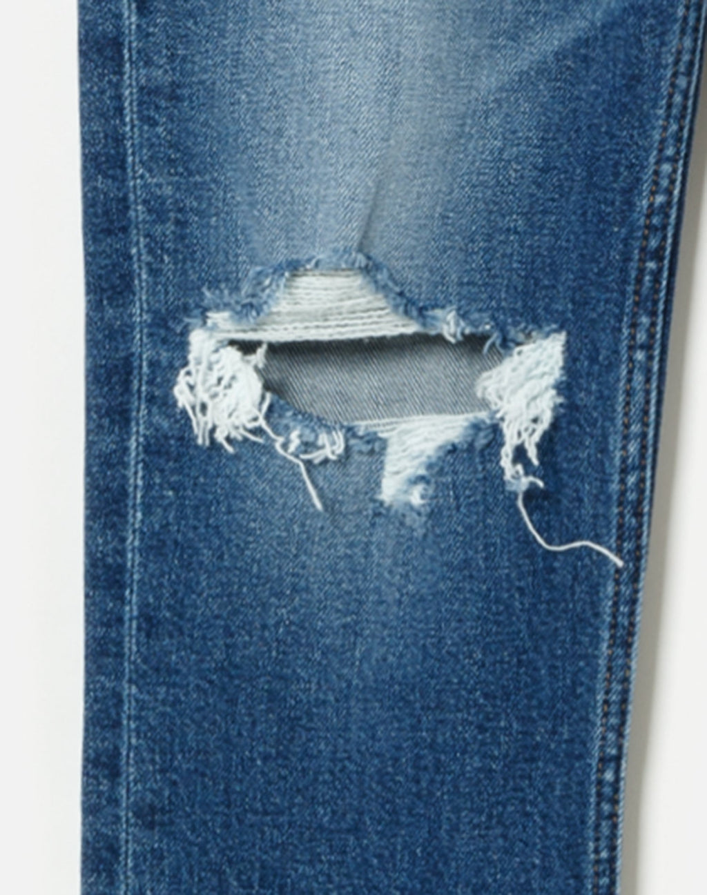 Jean 90S High Rise Ankle Crop - Vintage Indigo Destr