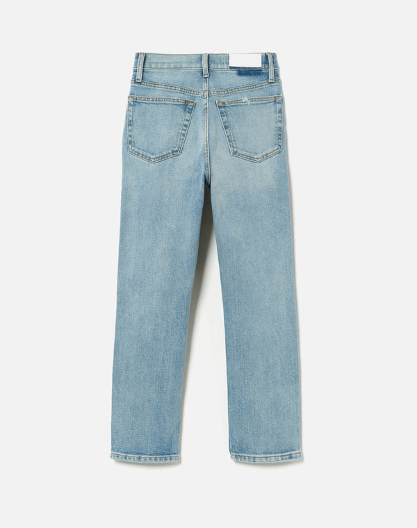 Jean 90S High Rise Extra Crop - Worn Blue
