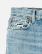 Jean 90S High Rise Extra Crop - Worn Blue