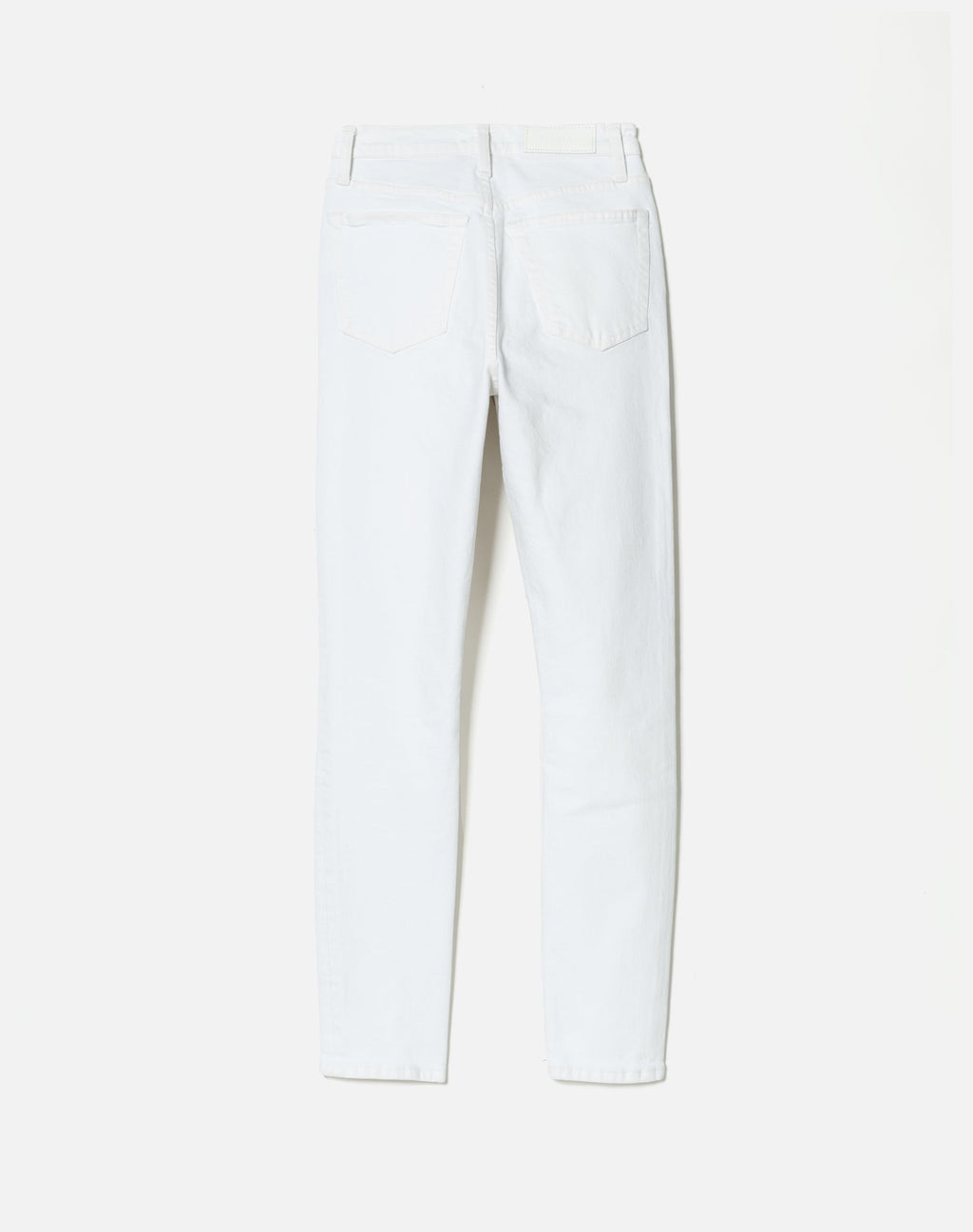 Jean 90S High Rise Ankle Crop - White Destroyed