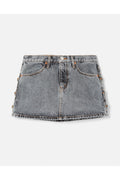 Jupe Western Micro Mini - Silver Back
