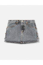 Jupe Western Micro Mini - Silver Back
