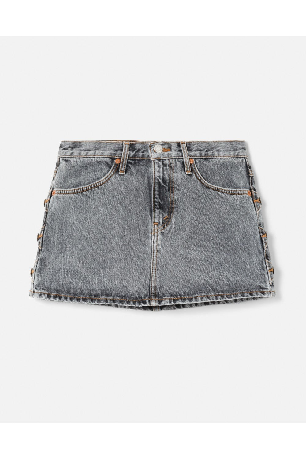 Jupe Western Micro Mini - Silver Back