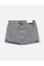 Jupe Western Micro Mini - Silver Back