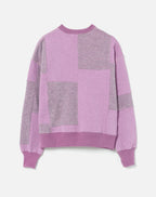 Sweat 80S Upcycled Patched - Heatherd Blossom