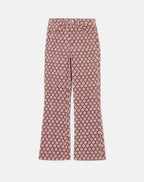 Jean 70S Loose Flare - Plum Stamp