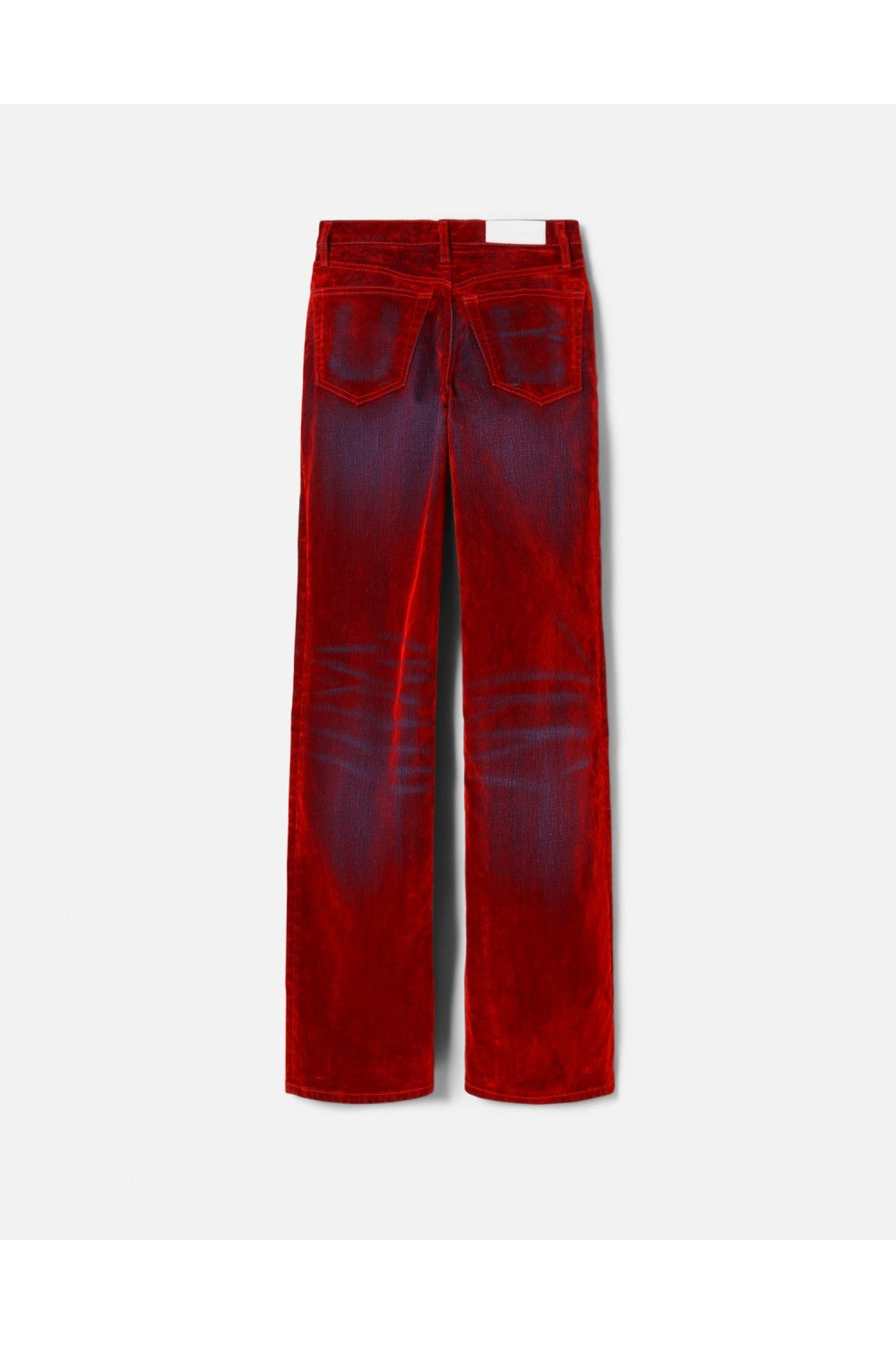 Jean 70S Bootcut - Distressed Red Flock