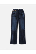Jean 70S Bootcut - Distressed Navy Floc