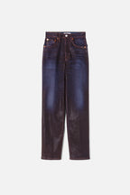 Jean 70S Stove Pipe - Coated Raisin