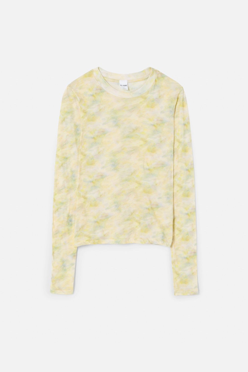 T-Shirt Sheer Long Sleeve - Bumblebee Watercolor