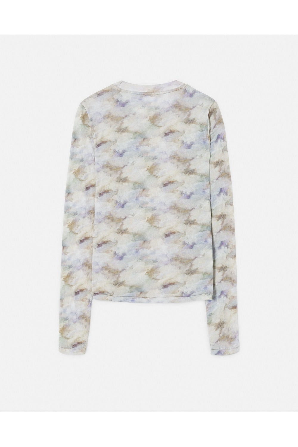 T-Shirt Sheer Long Sleeve - Celestial Watercolor