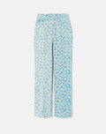 Pantalon 70S Bootcut - Blue Daisy
