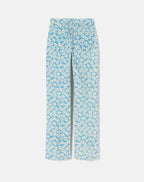 Pantalon 70S Bootcut - Blue Daisy