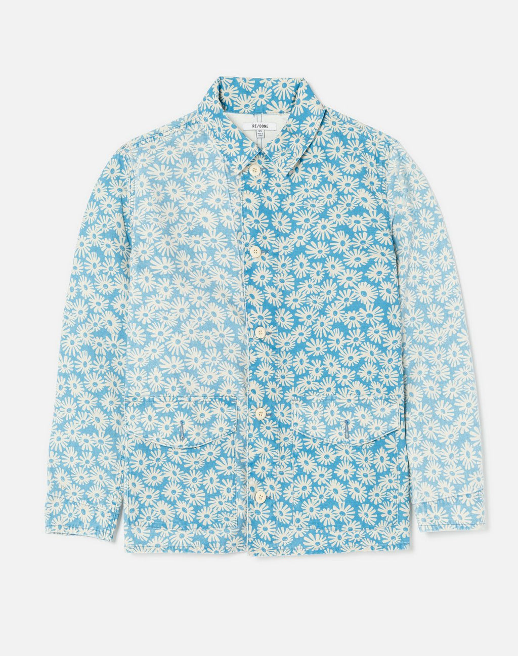 Veste 90S Canvas Chore - Blue Daisy