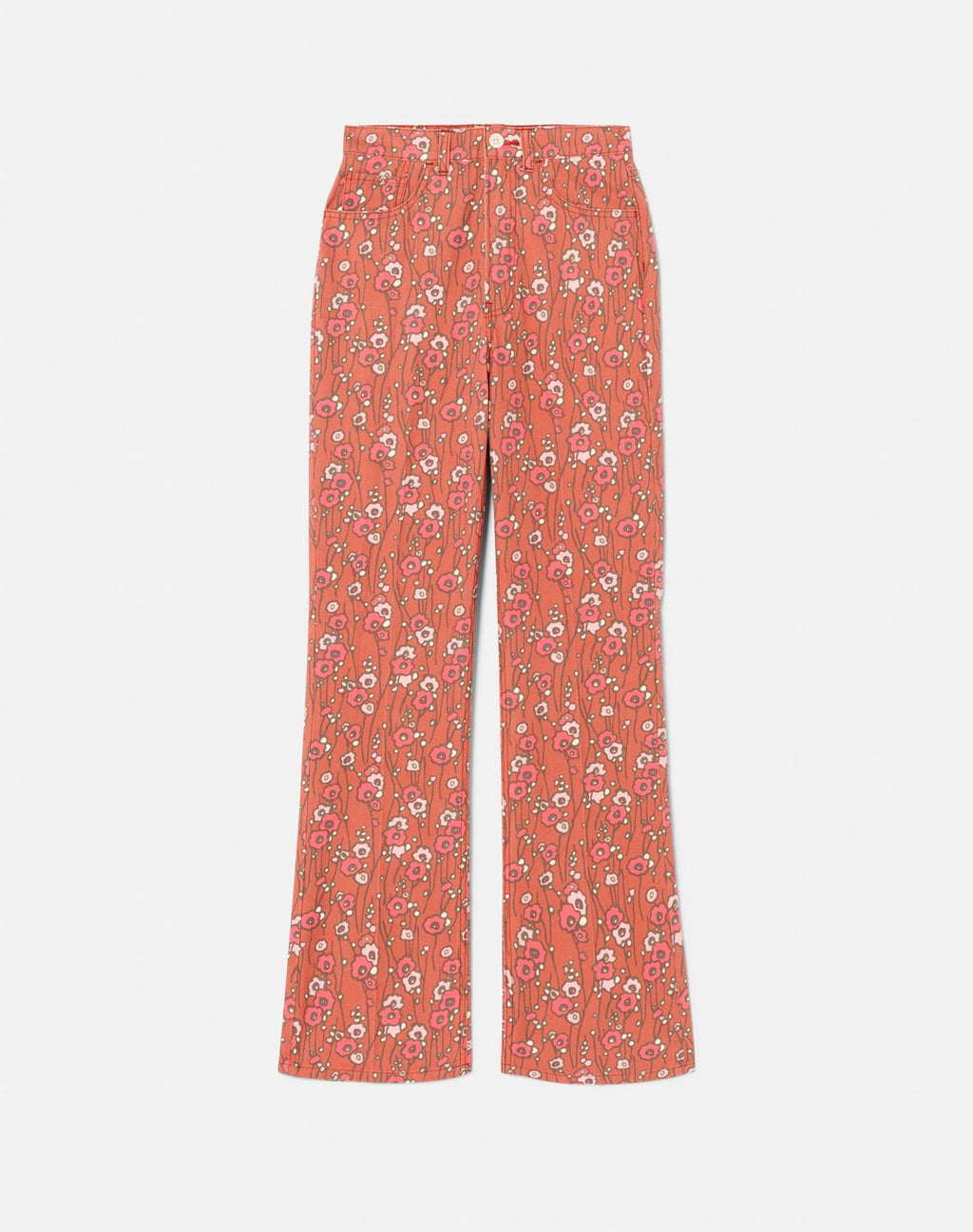 Pantalon 70S Bootcut - Garnet Floral