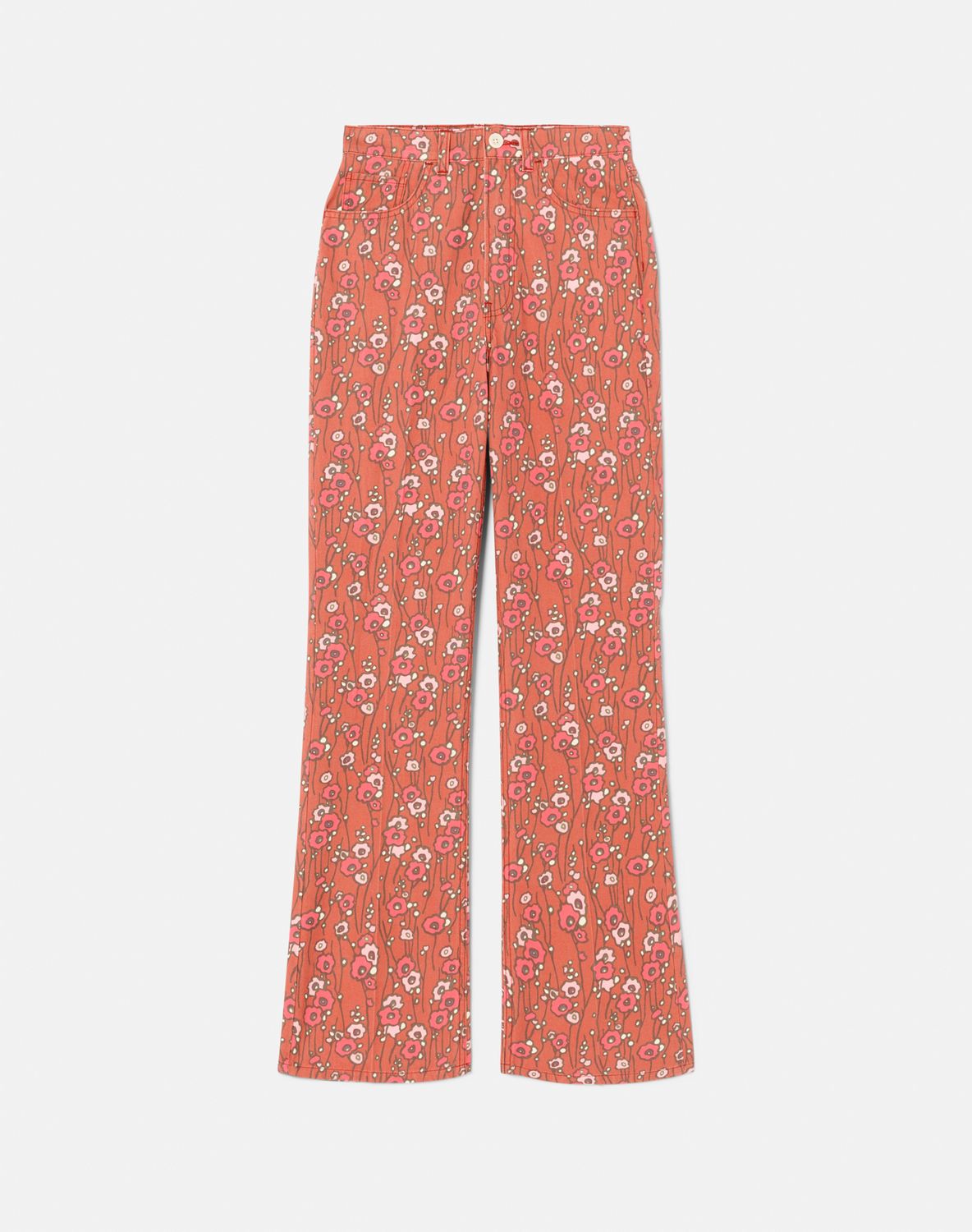 Pantalon 70S Bootcut - Garnet Floral