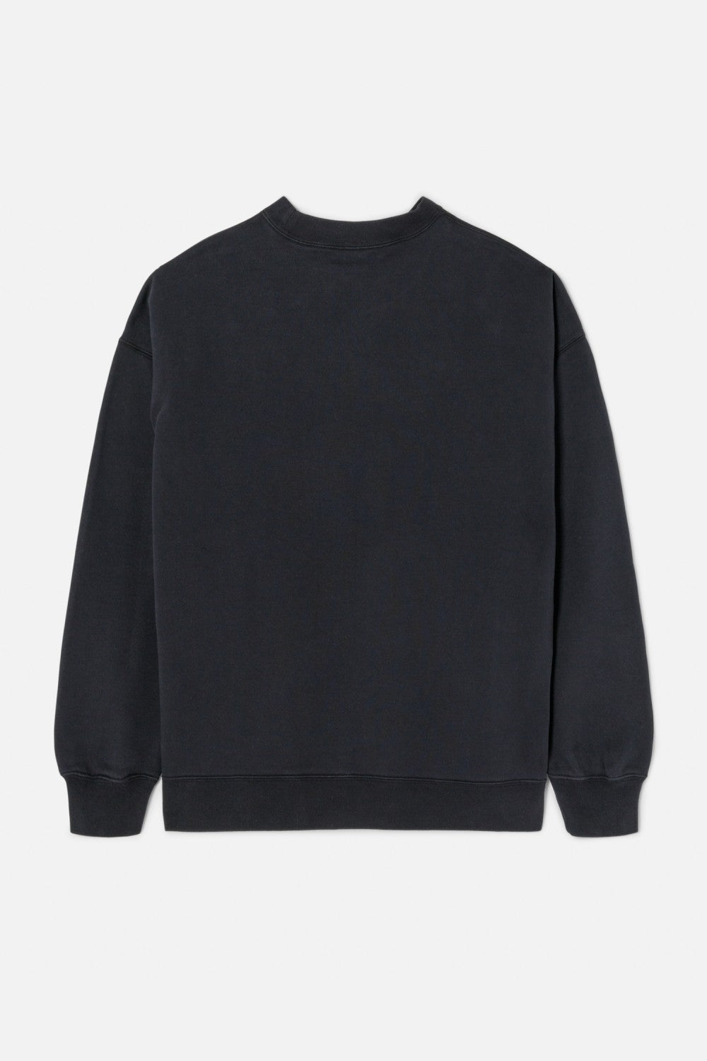 Top Oversized Crewneck Love Mysteries - Black
