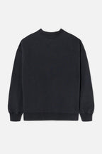 Top Oversized Crewneck Love Mysteries - Black