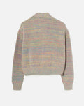 Cardigan 90S Oversized Crop - Rainbow