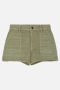 Short Military Mini - Bay Leaf