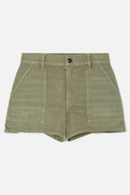 Short Military Mini - Bay Leaf