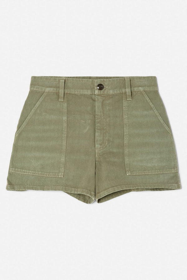 Short Military Mini - Bay Leaf