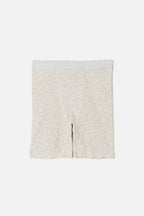 Short Boxer Ribbed - Heahter Grey