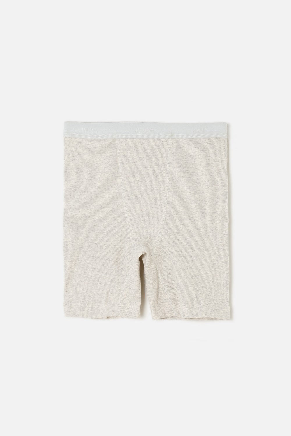 Short Boxer Ribbed - Heahter Grey
