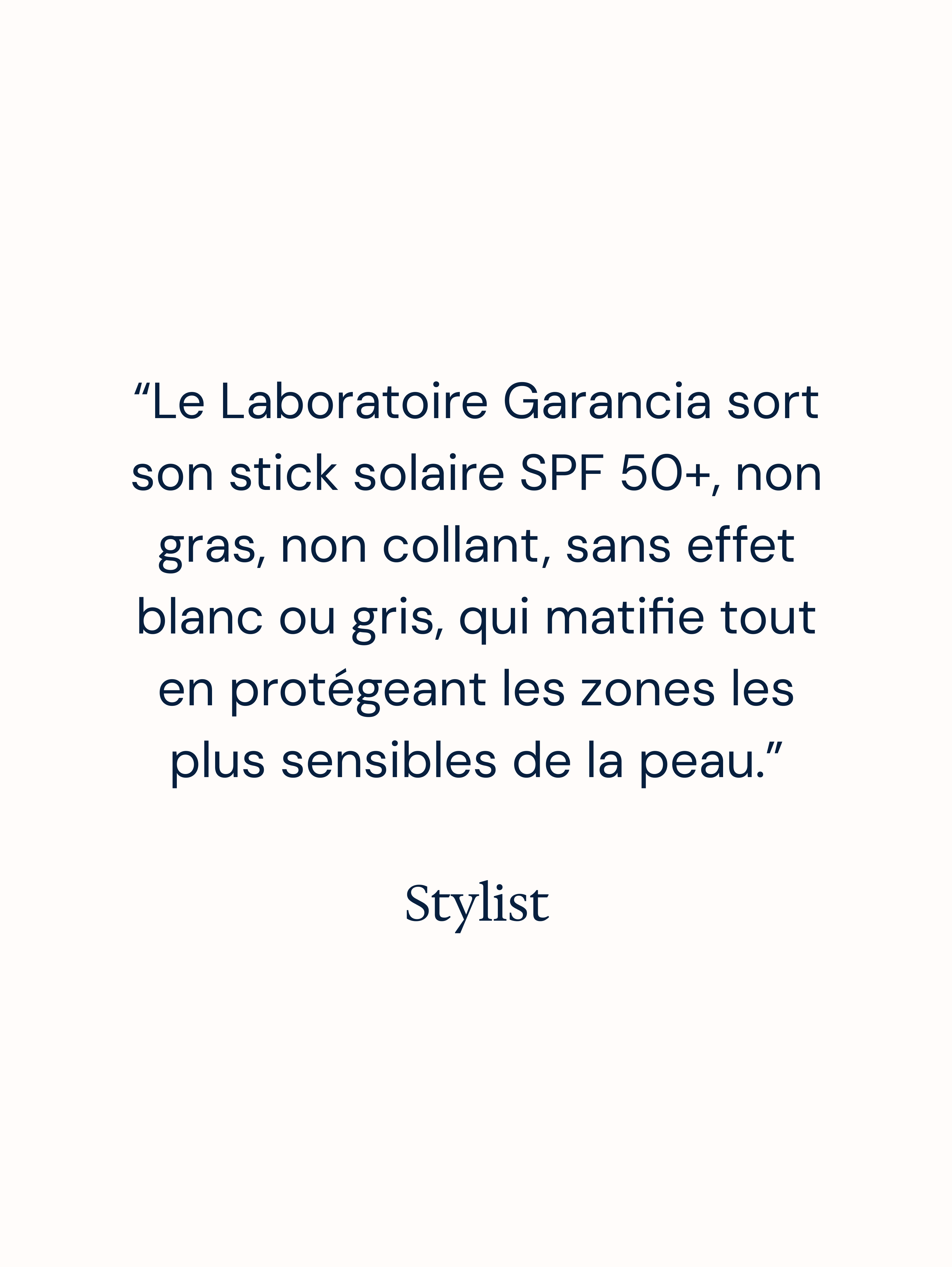 Réassurance Laboratoire Garancia 1 stick solaire
