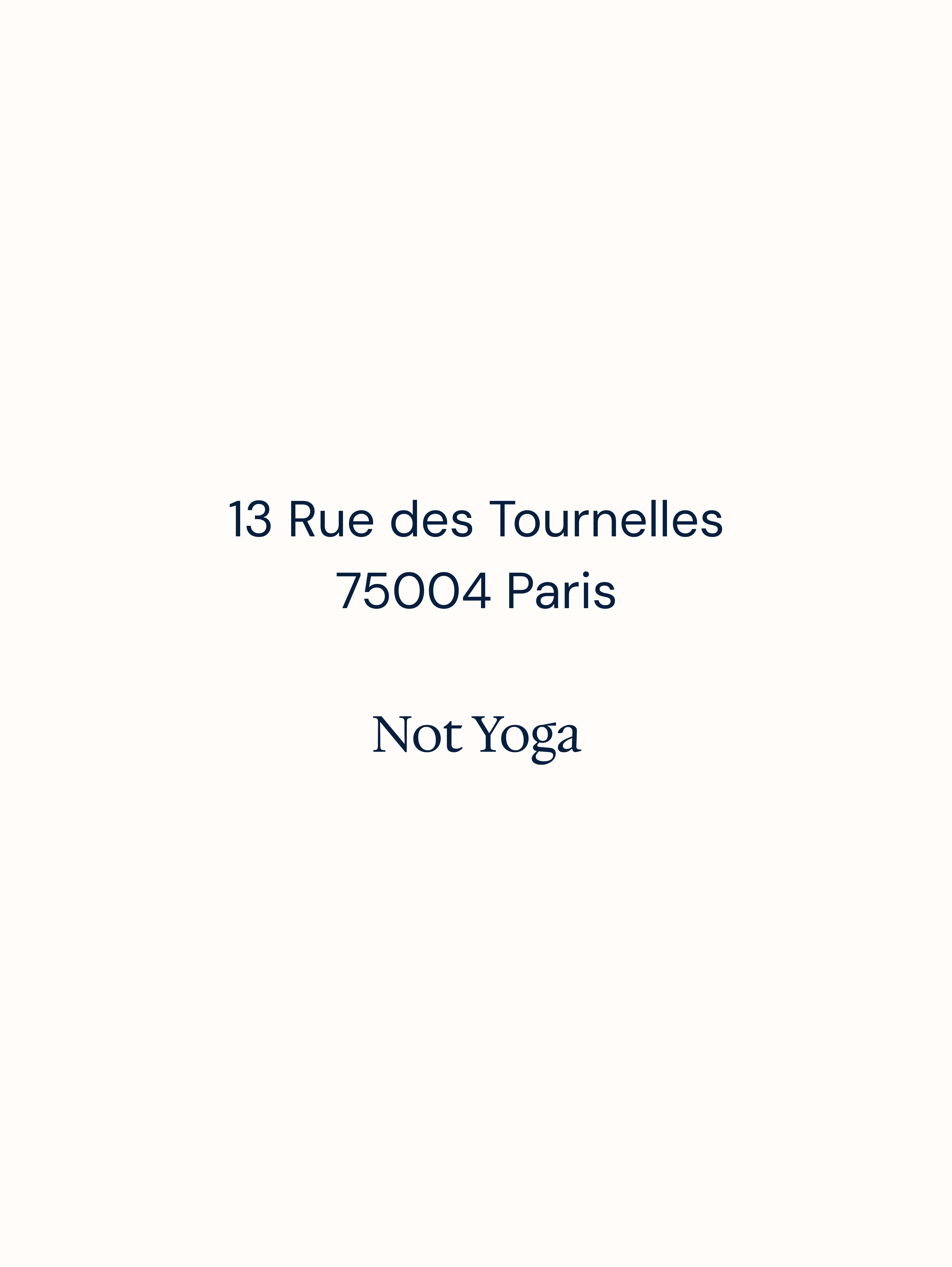 Not Yoga réassurance 1