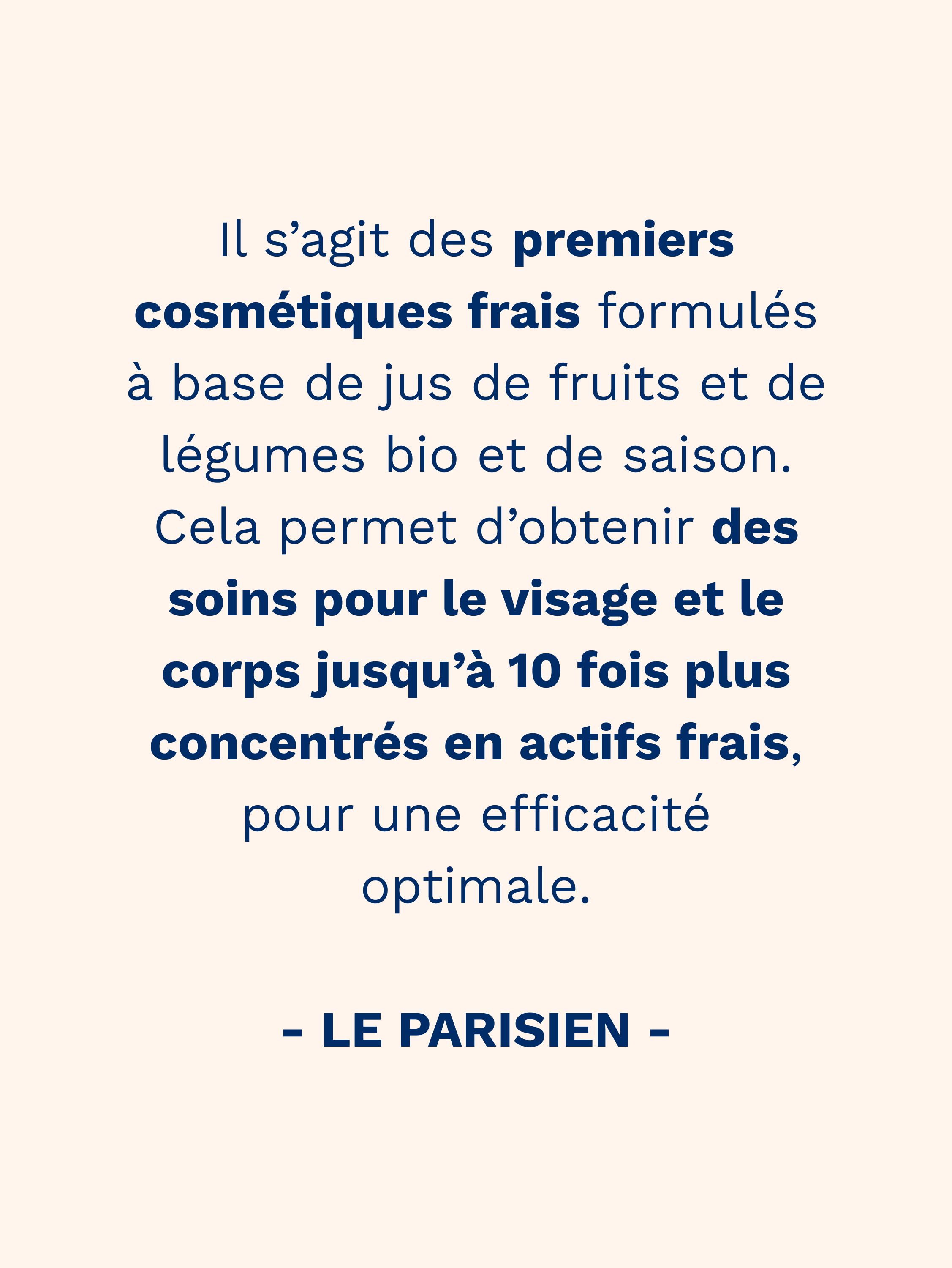 Horée Cosmétiques - réassurance 1