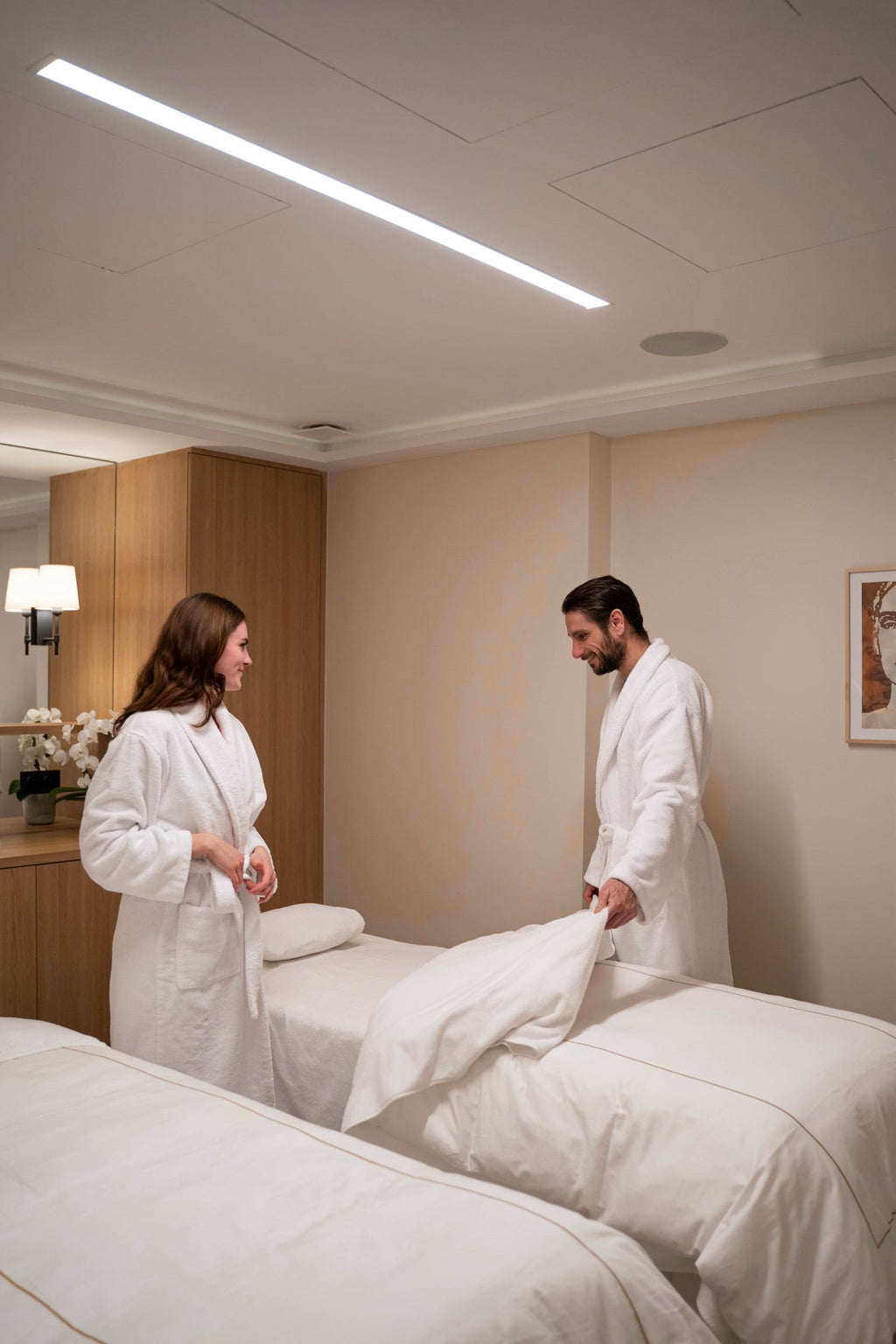 Spa Black Door Paris 8 - Massage 30 Min et 90 Min d'Accès Au Spa (2 Personnes)