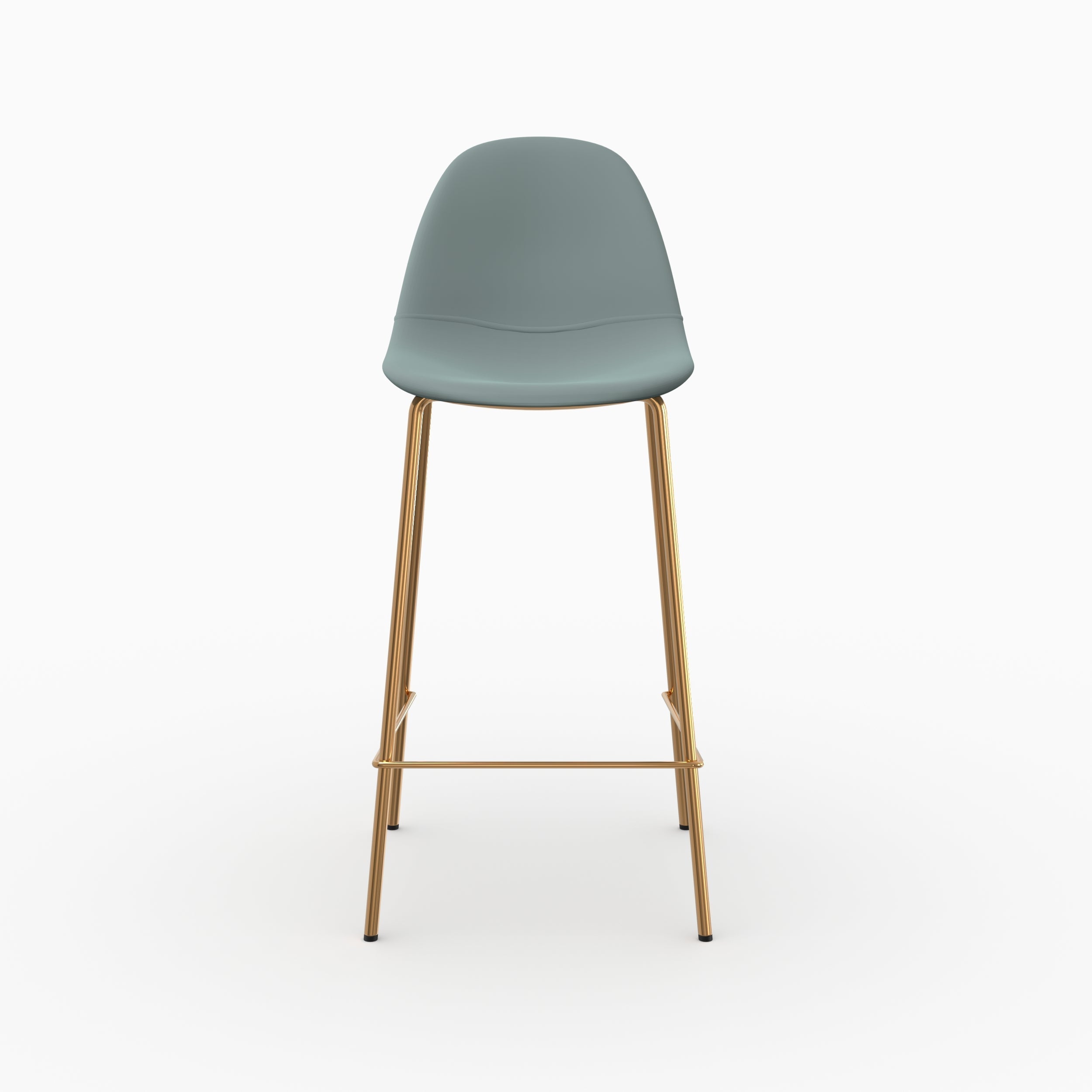 Lot De 2 Tabourets De Bar Henrik - Vert