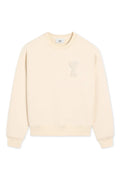Ami Paris - Sweatshirt Ami De Coeur - Beige Patch