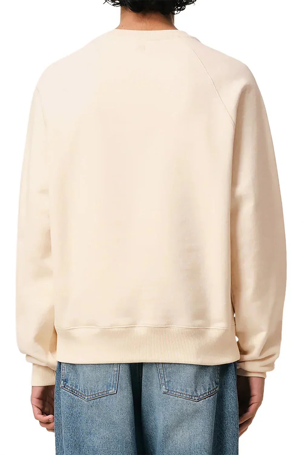 Ami Paris - Sweatshirt Ami De Coeur - Beige Patch