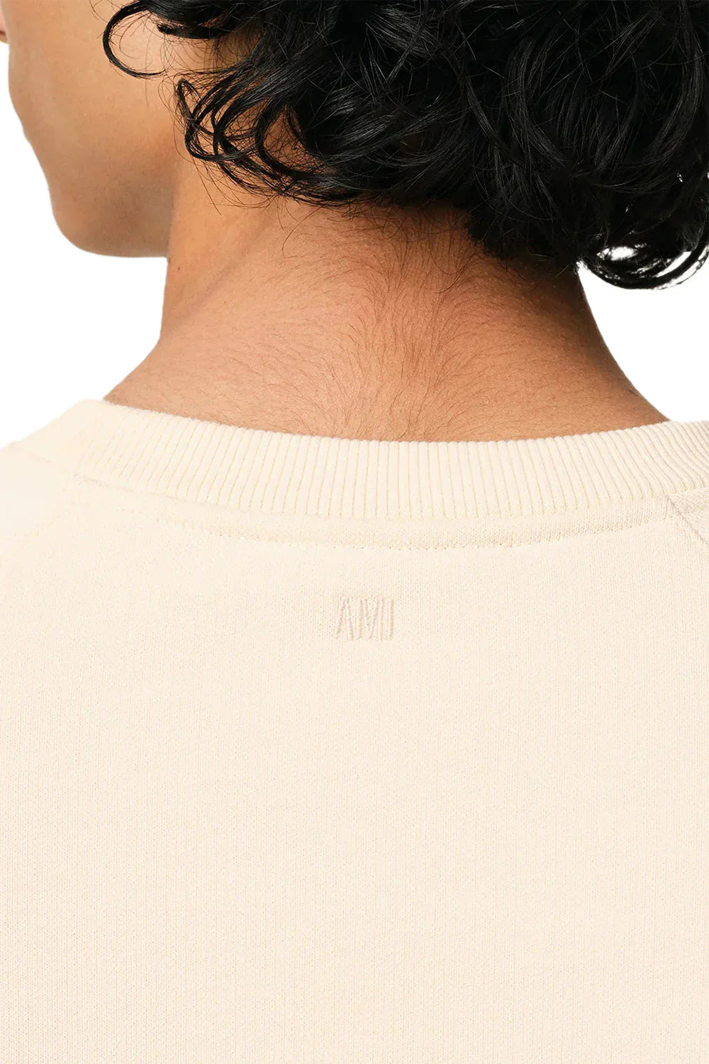 Ami Paris - Sweatshirt Ami De Coeur - Beige Patch