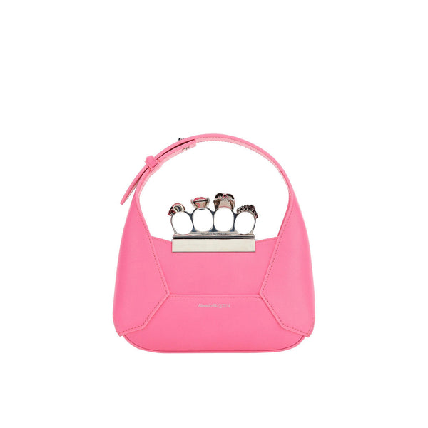 Alexander Mcqueen Jewelled Handbag - Pink - Femme