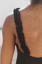 Robe Alari Jersey Noir - Saaj Paris - The Bradery