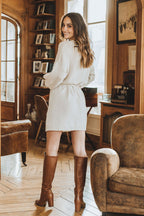 Robe Alyssa Beige - Saaj Paris - The Bradery